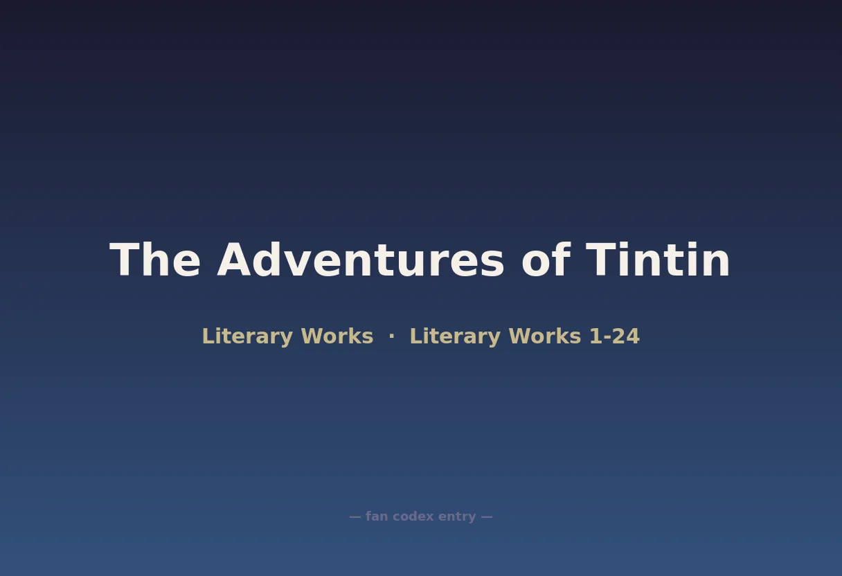 The Adventures of Tintin