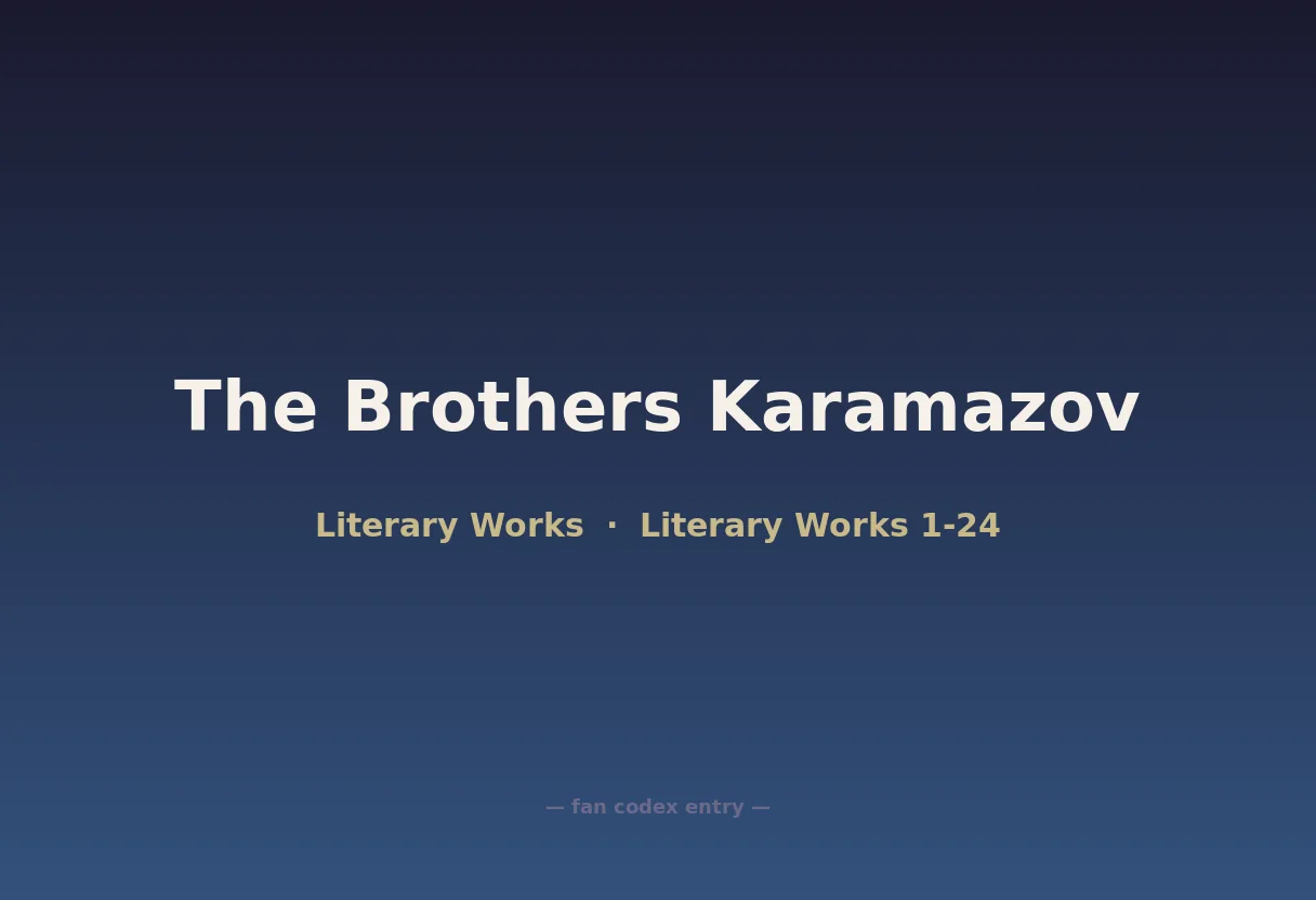 The Brothers Karamazov
