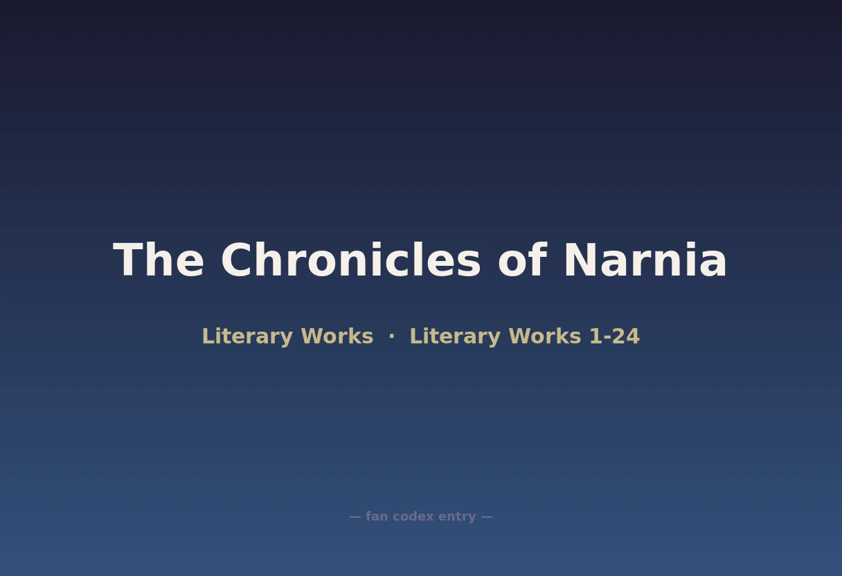 The Chronicles of Narnia
