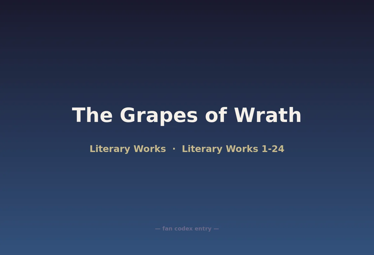 The Grapes of Wrath