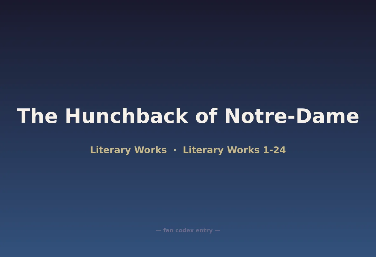 The Hunchback of Notre-Dame