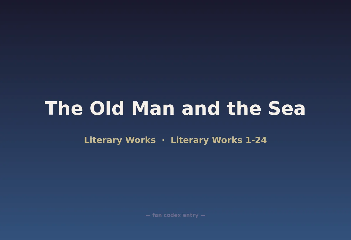 The Old Man and the Sea