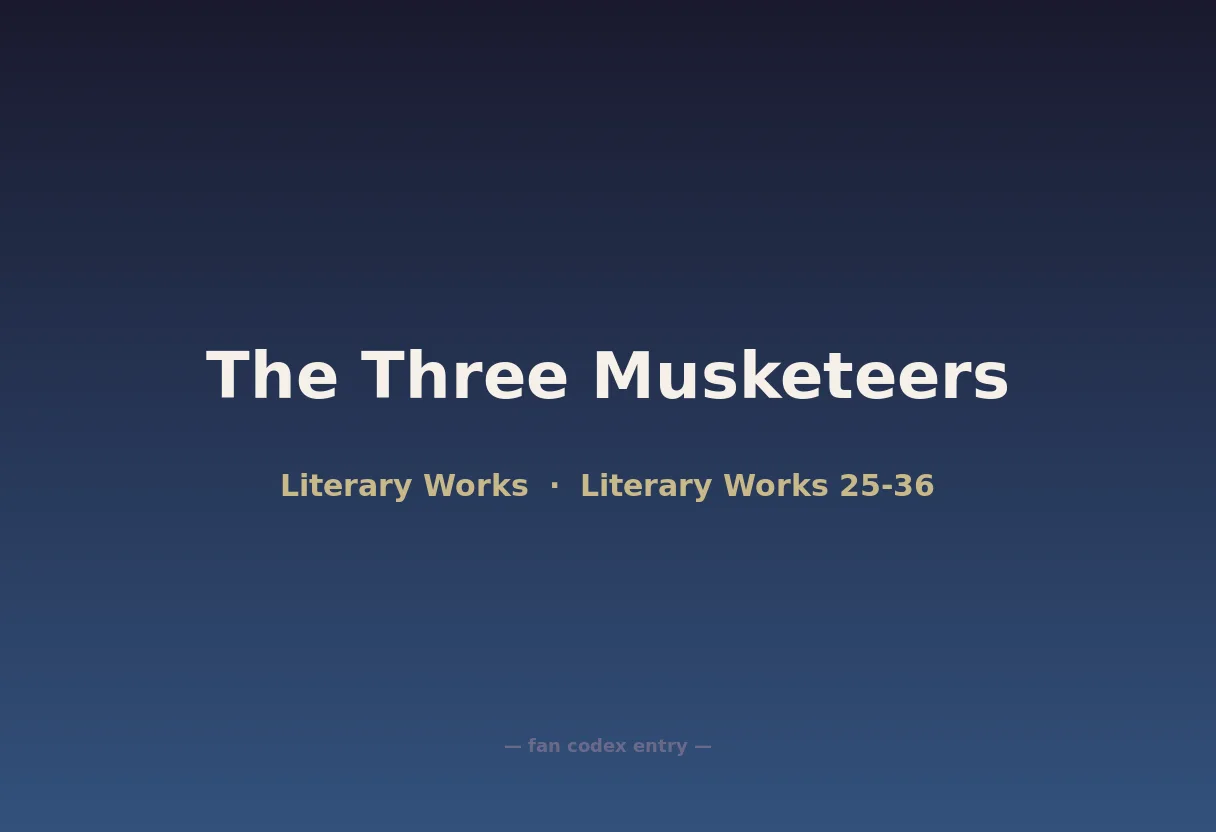The Three Musketeers